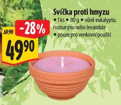 Svíčka proti hmyzu
