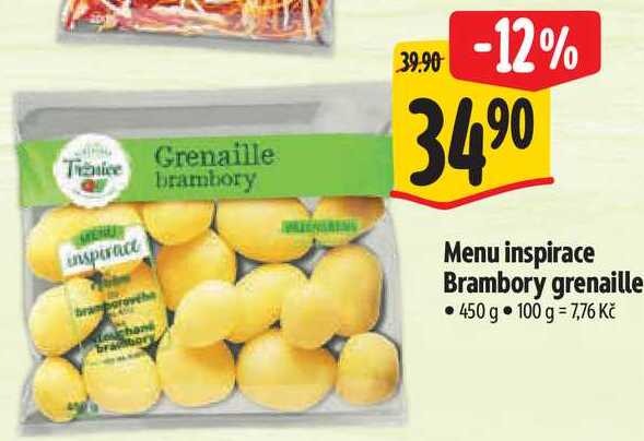 Menu inspirace Brambory grenaille, 450 g