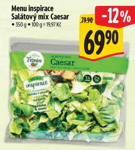 Menu inspirace Salátový mix Caesar, 350 g