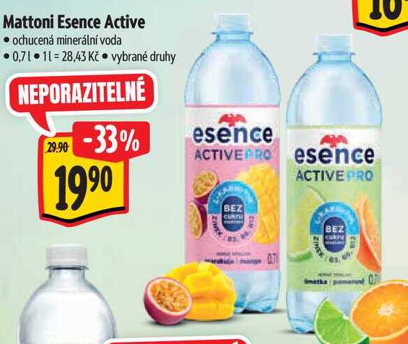 Mattoni Esence Active, 0,7 l