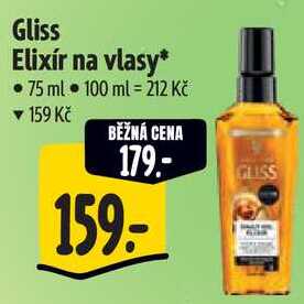Gliss Elixír na vlasy, 75 ml Albert