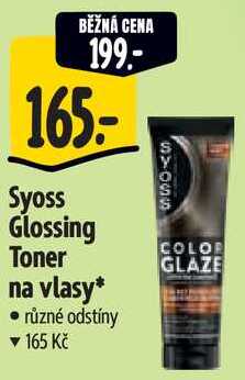 Syoss Glossing Toner na vlasy Albert