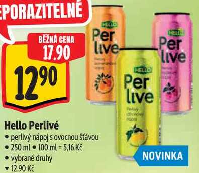 Hello Perlivé, 250 ml