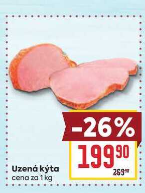 Uzená kýta cena za 1 kg