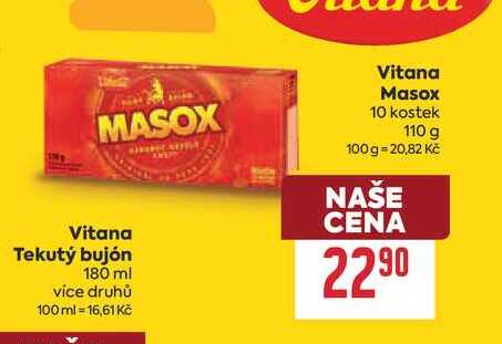 Vitana Masox 10 kostek 110 g