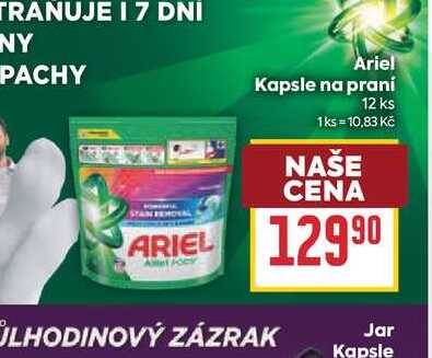 Ariel Kapsle na praní 12 ks BILLA