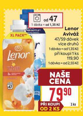 Lenor Aviváž 47/59 dávek