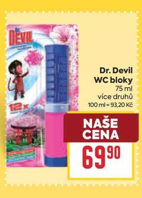Dr. Devil WC bloky 75 ml BILLA