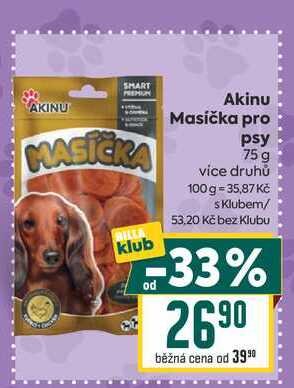 Akinu Masička pro psy 75 g