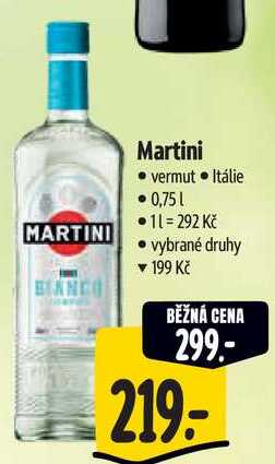 Martini, 0,75 l