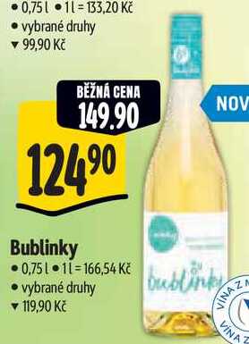 Bublinky, 0,75 l