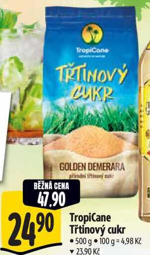Tropicane Třtinový cukr, 500 g