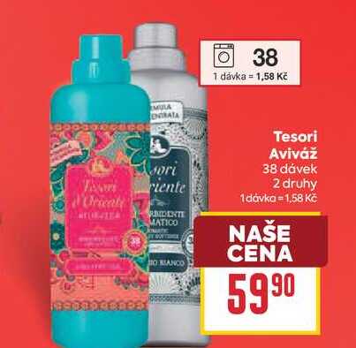 Tesori Aviváž 38 dávek BILLA