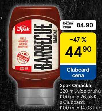 Spak Omáčka, 320 ml, více druhů