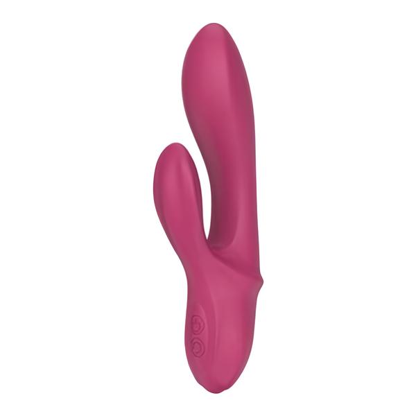 Sexy Elephant Silikonový vibrátor s výběžkem na klitoris Bunny Duo (19,2 cm)