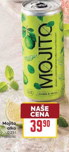 Mojito alko 0,25l