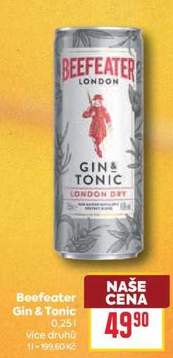 Beefeater Gin & Tonic 0,25l