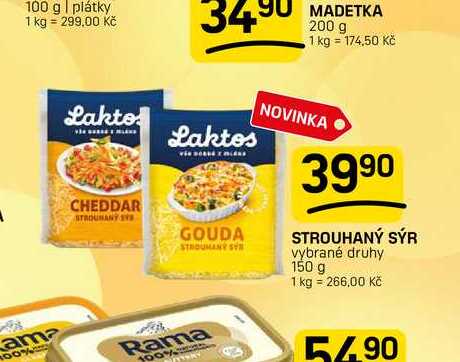STROUHANÝ SÝR vybrané druhy 150 g