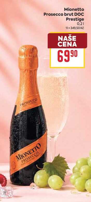 Mionetto Prosecco brut DOC Prestige 0,2l