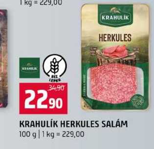 KRAHULÍK HERKULES SALÁM 100 g
