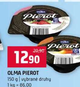 OLMA PIEROT 150 g vybrané druhy