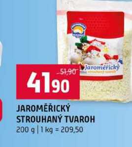 JAROMĚŘICKÝ STROUHANÝ TVAROH 200 g