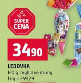 LEDOVKA 140 g vybrané druhy 