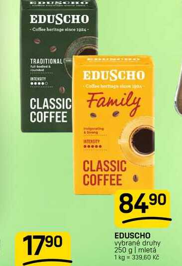 EDUSCHO vybrané druhy 250 g | mletá