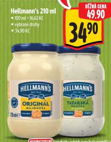 Hellmann's, 210 ml