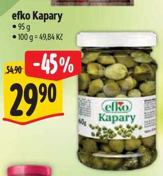 efko Kapary, 95 g