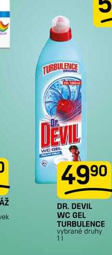 Dr. Devil WC gel Turbulence 1l FLOP