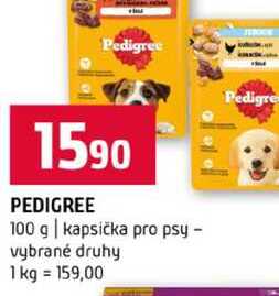 PEDIGREE 100 g kapsička pro psy vybrané druhy 