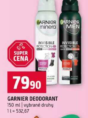 GARNIER DEODORANT 150 ml vybrané druhy Terno