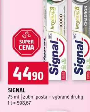 SIGNAL 75 ml zubni pasta vybrané druhy Terno