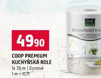 COOP PREMIUM KUCHYŇSKÁ ROLE 1x 70 m 2vrstvá