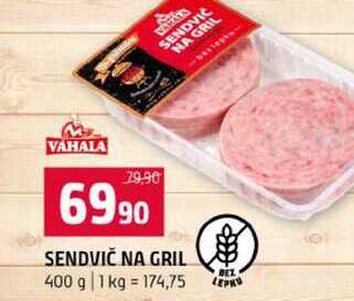 SENDVIČ NA GRIL 400 g 