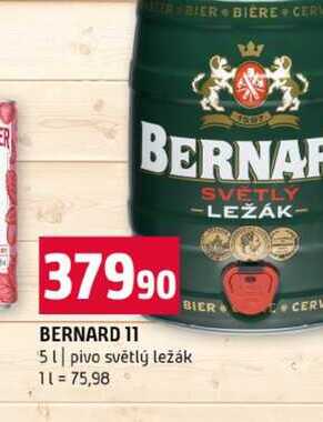 BERNARD 11 5l pivo světlý ležák