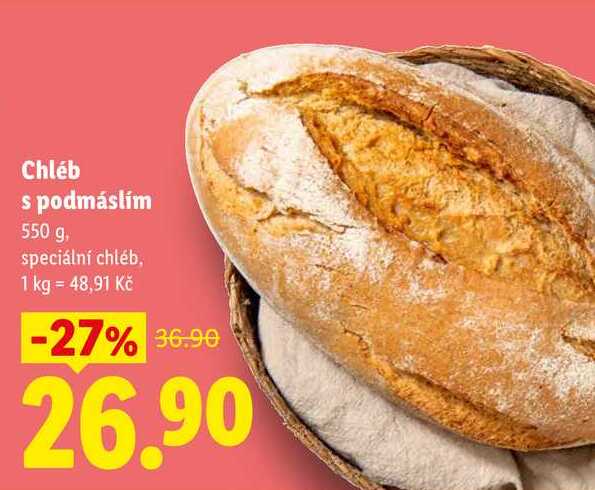 Chléb s podmáslím, 550 g