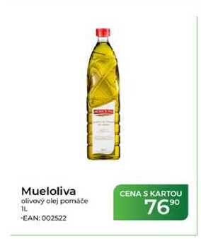 Mueloliva olivový olej pomáče 1 L