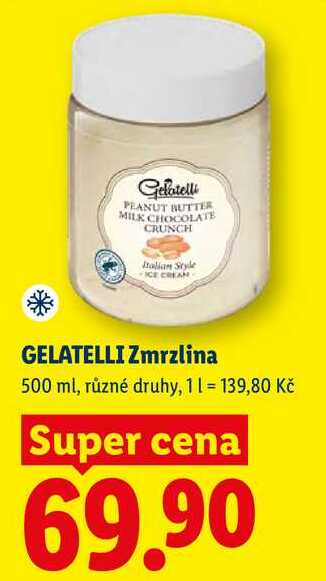GELATELLI Zmrzlina, 500 ml