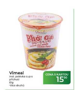Vimeal Pho Ga Chichen Never Vimeal inst. polévka cups příchuti 61g