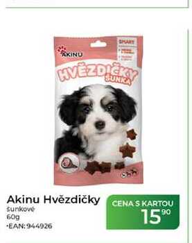 Akinu Hvězdičky Šunkové 60g
