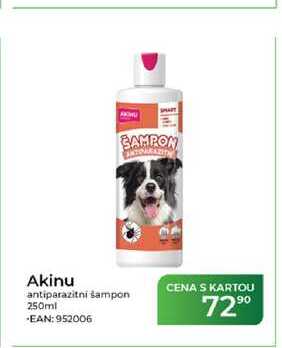 Akinu antiparazitni šampon 250ml