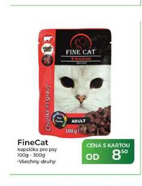 FineCat kapsička pro psy 100g-300g  