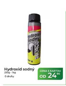 Hydroxid sodný  250g - 1kg Tamda Foods