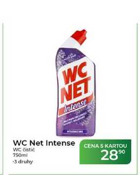 WC Net Intense  WC čistič 750ml Tamda Foods