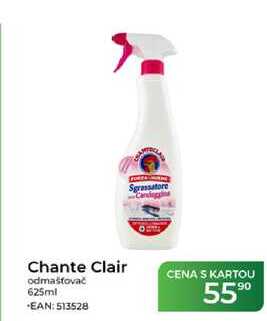 Chante Clair odmašťovač 625ml Tamda Foods