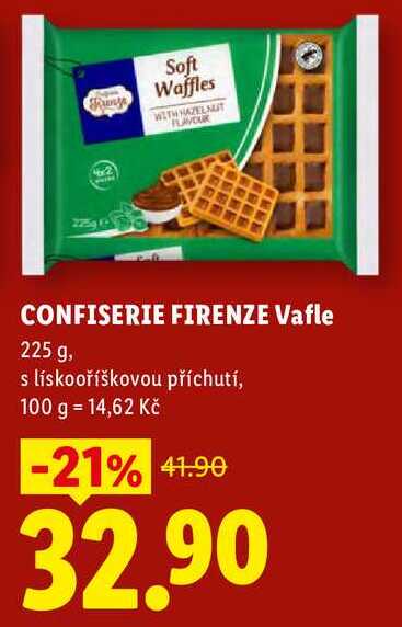 CONFISERIE FIRENZE Vafle, 225 g