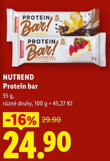 NUTREND Protein bar, 55 g