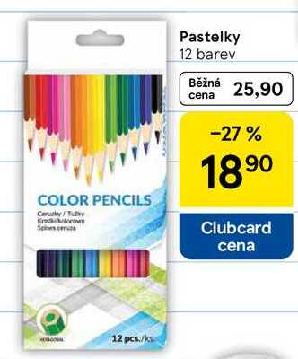Pastelky, 12 barev